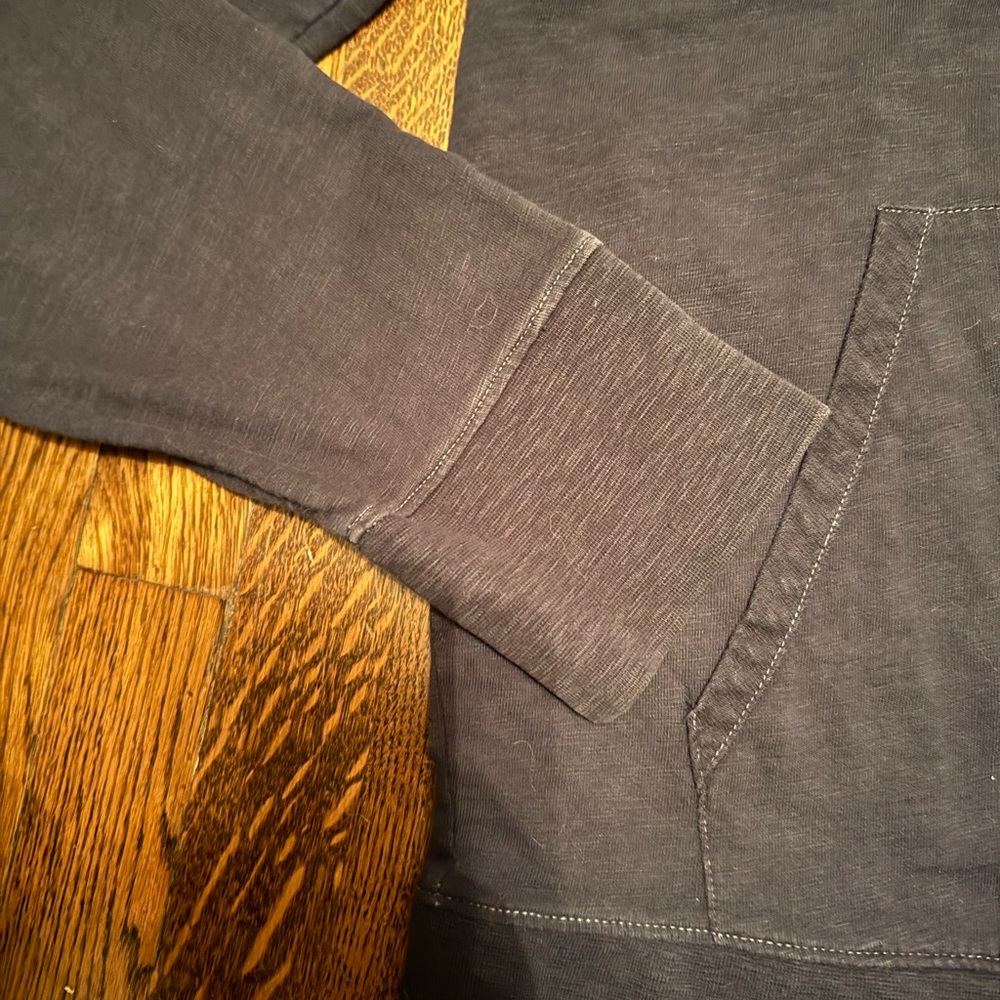 John Varvatos Blue Zip Hoodie Large - Picture 7 of 7
